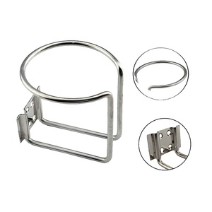 Portavasos de barco de acero inoxidable pulido de alta calidad, soportes de bebidas marinas para yate marino, camión, RV, remolque de coche, Hardware - Product Image 5