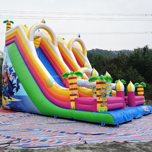 Tobogán Inflable Temático de Construcción, Castillo Hinchable Comercial, Brincolín para Niños, Equipo de Juego - Product Image 6