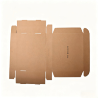Boîte d'emballage rectangulaire en carton avec motif sifflet de canard, impression flexographique et offset personnalisable