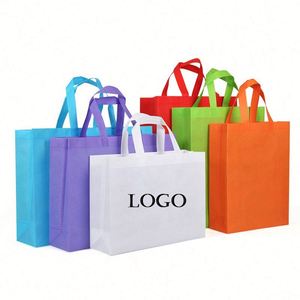 Bolsa de Compras Reutilizable Ecológica de Alta Calidad, Bolsa de Mano Personalizada con Esquinas Reforzadas, Material de PC Duradero, Impresión de Logotipo - Product Image 1