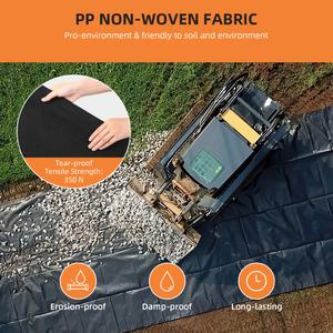 Revestimiento de HDPE de 1mm personalizado, diseño moderno de estilo industrial, estanque de granja de peces, HDPE de 2mm, Geomembranas impermeables, fabricante directo - Product Image 6