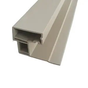 PVC/ABS/PC extruded frame plastic profiles plastic extrusion