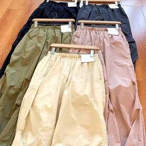 <span class=keywords><strong>Pantalon</strong></span> de survêtement uni personnalisé avec broderie, basique, sport, extérieur, décontracté, printemps, coupe ample, élastique, jambe droite, baggy - Product Image 3