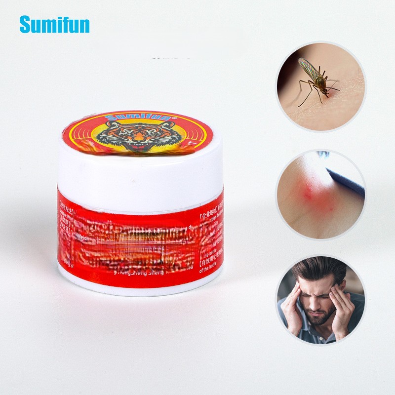 Sumifon Cross Border Foreign Trade 10g Tiger Head Cool Oil, Mosquito Bite Refreshing and Awakening Wanjin Oil K20001