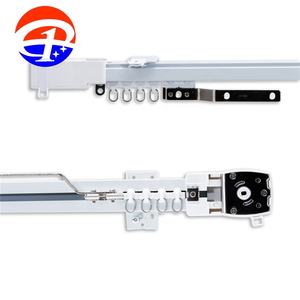 Rail de <span class=keywords><strong>rideau</strong></span> <span class=keywords><strong>électrique</strong></span> intelligent à longueur personnalisée avec rail droit DOOYA Old <span class=keywords><strong>Somfy</strong></span>, épaisseur 1,5 mm, 82 accessoires de boîte d'entraînement - Product Image 5