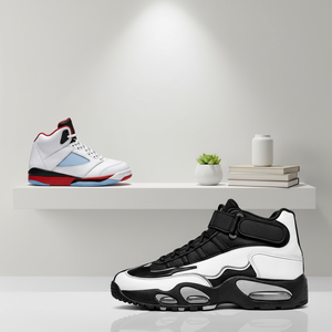 HUAMAK Sneakers Sportive Unisex in <span class=keywords><strong>Pelle</strong></span> di Qualità, Design Comodo a Collo Alto, Popolari <span class=keywords><strong>Scarpe</strong></span> da <span class=keywords><strong>Basket</strong></span> - Product Image 6