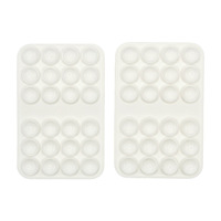 Soporte de teléfono con ventosa de silicona impermeable, antideslizante, con 24 ventosas fuertes de doble cara, con logotipo personalizado, venta al por mayor.
