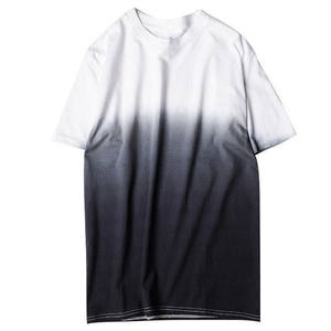 Top Ranking de productos en ropa de calle a granel Dip Dye <span class=keywords><strong>Over</strong></span> <span class=keywords><strong>Size</strong></span> Pour Hommes Gradient Fabric T Shirt <span class=keywords><strong>Camisetas</strong></span> Para Hombre. - Product Image 6