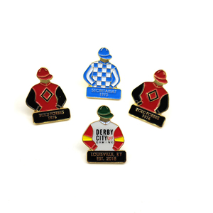 Lencana Enamel Desain Kustom Pin Juara Sepak Bola Olahraga MINIMAL Rendah Harga Murah - Product Image 5