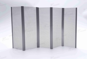 Puerta de malla plegable fácil de limpiar, puerta de pantalla plegable, mantenimiento sin complicaciones - Product Image 3