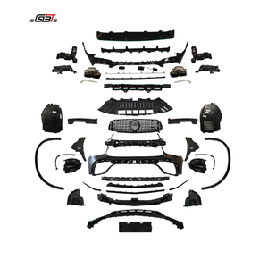 Kit carrosserie GBT Factory Upgrade Facelift pour <span class=keywords><strong>Mercedes</strong></span> Benz <span class=keywords><strong>GLC</strong></span> W253 2020, conversion en modèle <span class=keywords><strong>AMG</strong></span> - Product Image 2