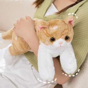 Odm Oem Luxe Kawaii Schattige Realistische Kat Knuffel Superzacht Knuffel Stressverlichting Aanpasbaar Gewassen Kerstcadeau - Product Image 3