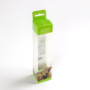 Customized production of PVC blister packaging box PP packaging gift frosted box folding small box