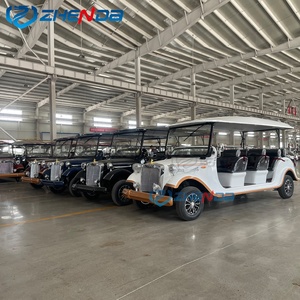 Low Price 8 Passenger Classic Tourist Roadster Car Antique Luxury Electric Club Glof Car Airport Cart Bus - Product Image 5