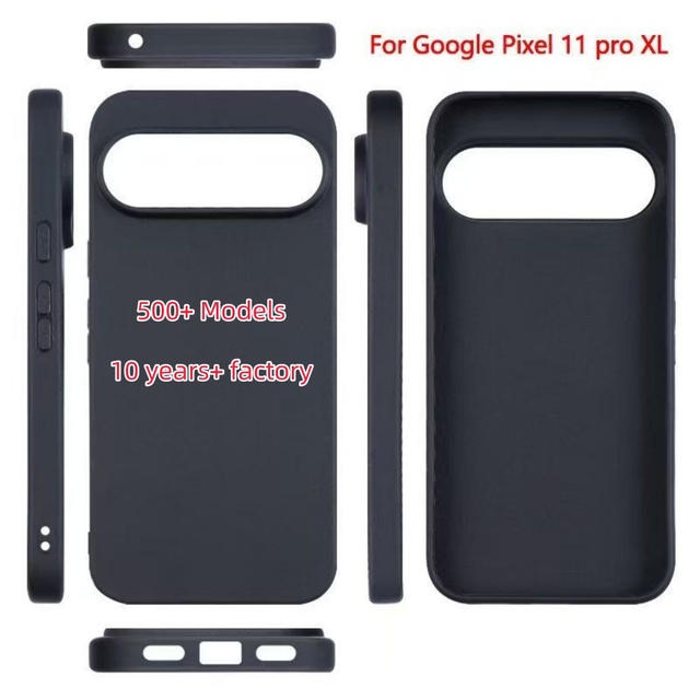High Quality Shockproof Reinforced Corner TPU Phone Case for Google Pixel 11 10 9 8 7 6 Anti Shock Transparent Back Cover