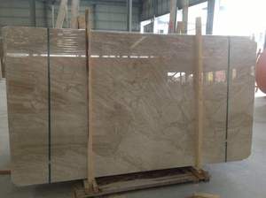 Mármol Natural de Calcita Beige Dino Pulido Moderno de Primera Calidad, Losa Grande para Piso, Baño, Escalera, Sala de Estar - Product Image 4