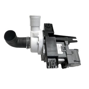 Pompe de vidange pour lave-linge Whirlpool, 1 sortie, moteur électrique monophasé, raccord flexible. - Product Image 1