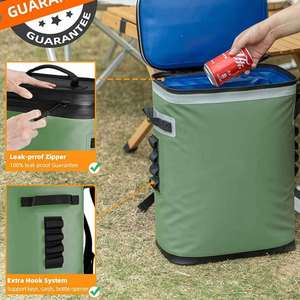 Leak-Proof Soft Sided <b>Backpack</b> <b>Cooler</b> Insulated <b>Cooler</b> <b>Backpack</b> 36 Cans for Camping Fishing Party Picnic Waterproof <b>Cooler</b> Bag - Product Image 2