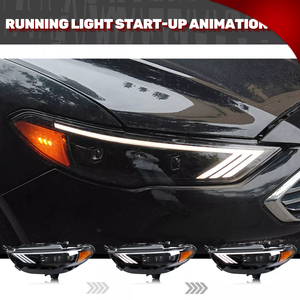 Tự động phần Đèn LED Đèn pha cho Ford Fusion S SE 2017-2020 Mondeo năng động lần lượt tín hiệu lắp ráp chùm cao DRL - Product Image 2