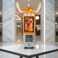 Máquina Expendedora de Smoothies de Frutas Velloc, Gestión Basada en la Nube, Pantalla Táctil, Tarjeta de Crédito, Código QR, Acero Inoxidable, Agua Electrolizada