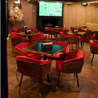 Mobilier personnalisé pour hôtel et restaurant à prix d'usine Ensemble de mobilier pour salle à manger Fauteuil de coin canapé