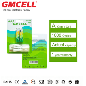 Baterías Recargables USB AAA de 1.5V al por Mayor, Baterías de Litio Tipo-C de 1.2V Ni-MH para Electrodomésticos - Product Image 2