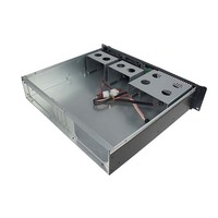 Boîtier de serveur industriel 2U avec lecteur optique, profondeur 390 mm, châssis de serveur PC en rack, compatible avec les cartes mères Micro ATX