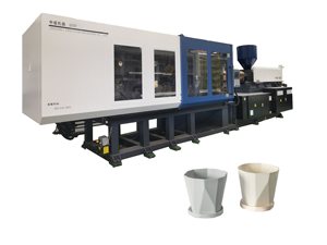 Ngang đầy đủ <span class=keywords><strong>t</strong></span>ự động nhà sản xuấ<span class=keywords><strong>t</strong></span> chấ<span class=keywords><strong>t</strong></span> lượng cao nhựa Lọ hoa máy Máy ép phun - Product Image 3