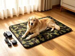 Pet Electric Heating <b>Mat</b> Waterproof Anti-Chew Cord Overheat Protection Removable Washable Winter Sleeping Heated Pad for pet - Product Image 4