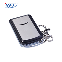 YET-F51D - Control Remoto Universal Inalámbrico RF de 4 Botones con Llavero para Abridor de Puerta de Garaje, Código Variable, Nuevo Precio de Fábrica