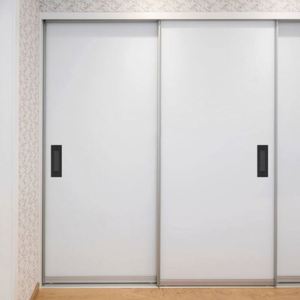 Poignée coulissante WEKIS en laiton noir mat, moderne et simple, à encastrer, pour portes de grange, portails, garages, armoires, placards et tiroirs - Product Image 6