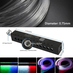 Motore per Illuminazione a Fibra Ottica Effetto Cielo Stellato RGB Bianco con Effetto Stella Cadente per Home Theater e Soffitti Auto - Product Image 3