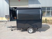 Fabricant de remorques mobiles en gros : Mini-bar personnalisé, ensemble de remorques alimentaires, chariot de concession abordable pour voyages en extérieur