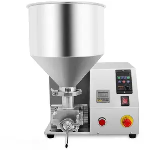 Máquina de enchimento semiautomática de molho de mel e sorvete para bebidas, molho de frutas e ketchup, máquina de enchimento de massa Np-300