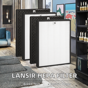 แผ่นกรองอากาศ HEPA สีม่วงแบบกำหนดเองของ Lansir สำหรับเครื่องฟอกอากาศ <span class=keywords><strong>Philips</strong></span> AC4025 สำหรับใช้ในครัวเรือน - Product Image 2