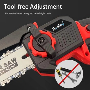 Công Suất Cao Không Dây Có Thể Sạc Lại Chuỗi Saw DIY Công Nghiệp Tùy Chỉnh OEM Cầm Tay Lithium Pin Cây Điện Cắt tỉa Saw - Product Image 5