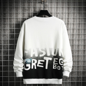 Vêtements décontractés en velours uni pour hommes, automne 2025, col rond, fabrication ODM, tendance de la mode urbaine confortable - Product Image 2