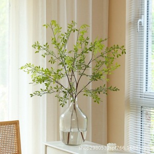 Planta Artificial de Rama Única de Nandina Domestica Simulada, Decoración de Escritorio para el Hogar y Accesorios de Fotografía, Qingyu Chronicle - Product Image 2