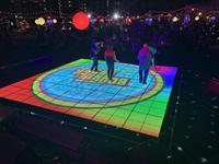 Piste de danse interactive LED 3D d'intérieur P2.6/P2.9/P3.91 pour événements et locations de scènes