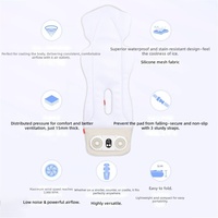 Ventilateurs portables doubles pour bébé, coussin de siège rafraîchissant respirant pour poussette et sièges auto, accessoires pour siège auto bébé