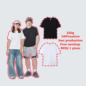 Camisetas de Algodón Personalizadas con Impresión de Logotipo, Calidad Premium, Tela Transpirable de 230g para Uniformes de Equipo - Product Image 1