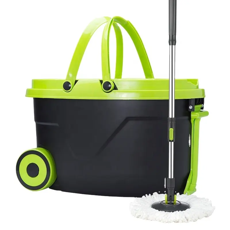 New Mops Cleaning Household 360 Degree Magic Cleaning Floor Mops & Cleaning Bucket As Seen On TV 2021