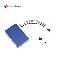 Jeu de poker de 54 cartes avec impression en couleur personnalisée, jeu de cartes Joker bon marché pour les familles