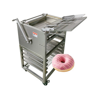 Thương mại sô cô la glazer <span class=keywords><strong>Donut</strong></span> sô cô la lớp phủ icer trang trí bánh rán đóng băng máy - Product Image 3