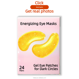 แผ่นมาส์กใต้ตาทองคำ 24 คู่ ช่วยลดเลือนริ้วรอย ไฮโดรเจล ลดรอยคล้ำใต้ตา บวม ถุงใต้ตา คอลลาเจน ผลิตภัณฑ์บำรุงผิววีแกน ชุดของขวัญ - Product Image 2