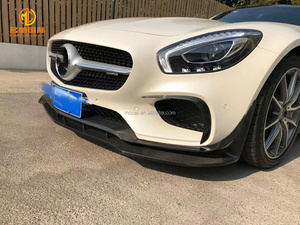 AMG GT GTS ชุดบอดี้คาร์บอนไฟเบอร์สไตล์ <span class=keywords><strong>PK</strong></span> สำหรับ AMG GT ตัวกระจายขอบด้านหน้าสปอยเลอร์กระโปรงข้าง - Product Image 5