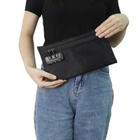 Sac à main anti-odeur de fumée, accessoires en papier, avec serrure à combinaison