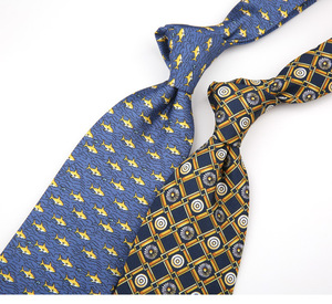 Vente en Gros Rouge Bleu <span class=keywords><strong>Vert</strong></span> <span class=keywords><strong>Foncé</strong></span> Petit Animal Cravates Imprimé Soie Largeur 8CM Cravates pour Hommes - Product Image 2