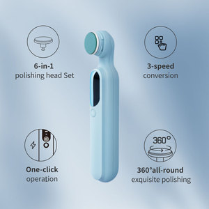 Xách Tay Mini Điện <span class=keywords><strong>Nail</strong></span> Khoan 5 Tốc Độ Có Thể Điều Chỉnh Có Thể Sạc Lại Làm Móng Tay Máy 6 Các Loại Mài Đầu Cho Trẻ Em Đánh Bóng - Product Image 6