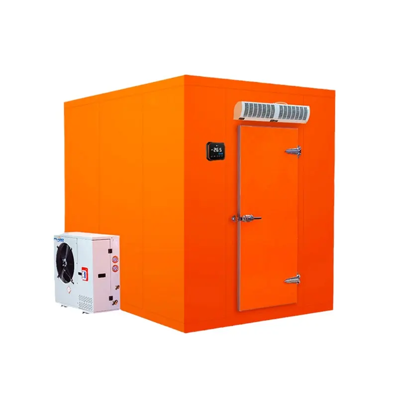 Industrielle Kühllager ung Gefrorenes Fleisch Kühlraum Hoch kühlschrank Kühlraum mit Kompressor